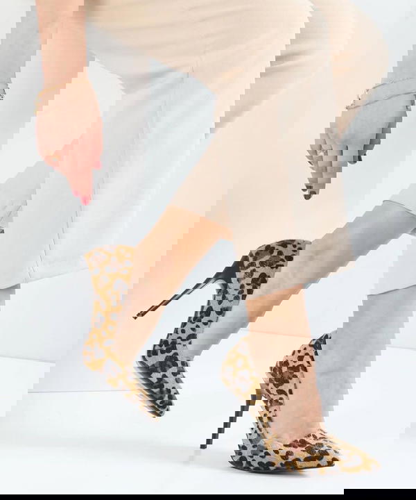 Leopard Print Shoes Image 1 Preview