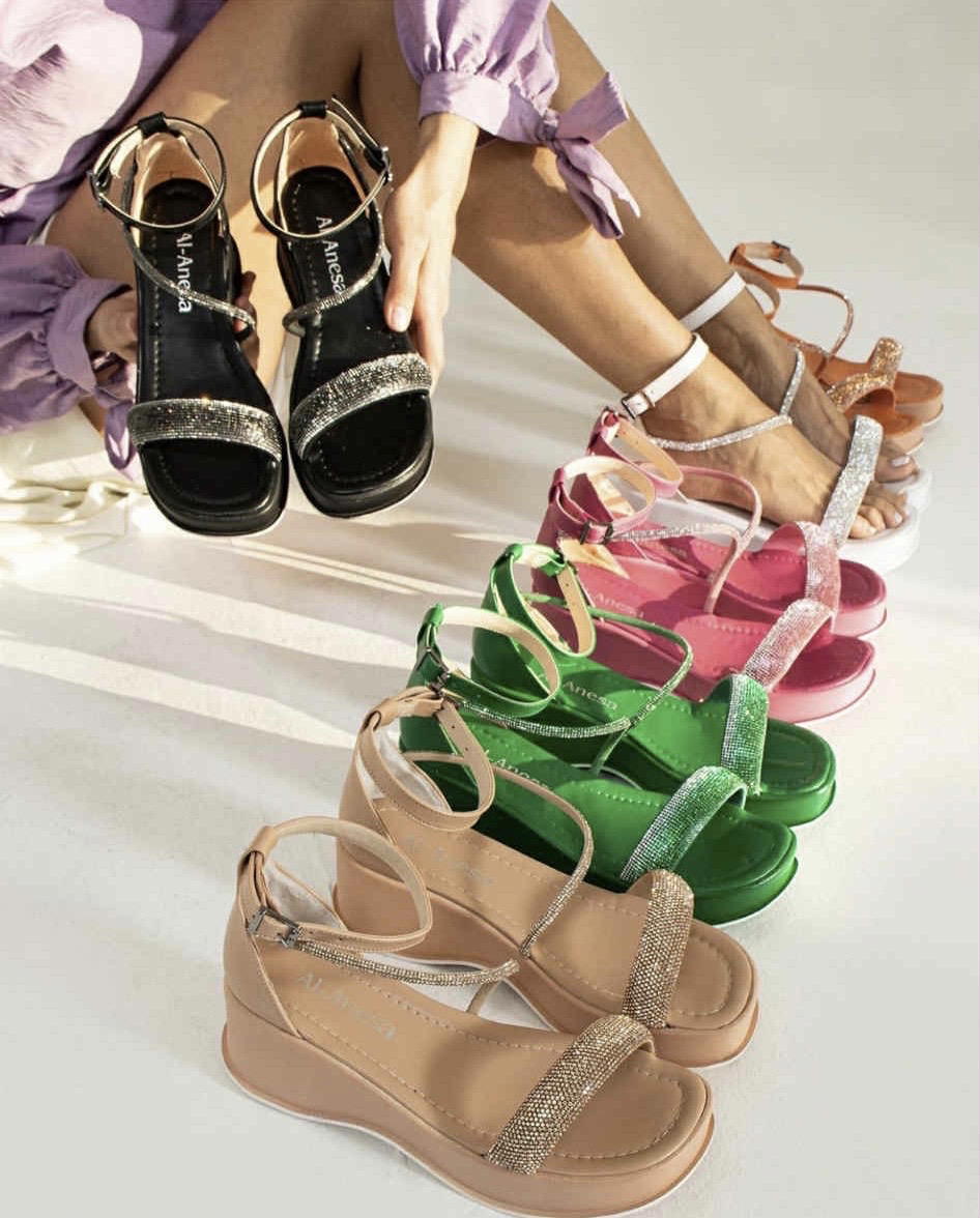 Crystal Comfort Sandals Preview Image