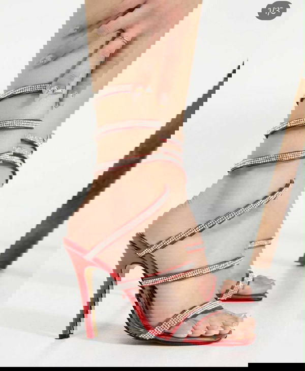 Crystal Wrap Heels Image 1 Preview