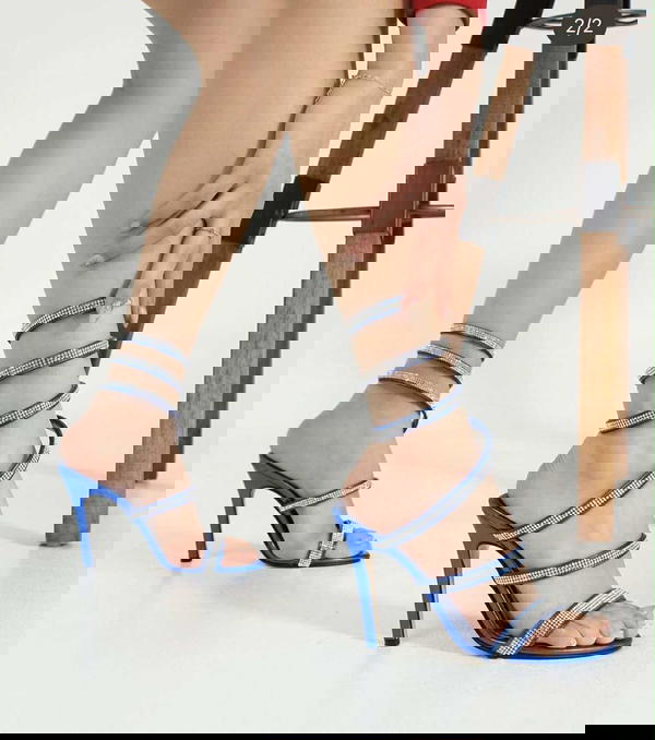 Crystal Wrap Heels Image 3 Preview