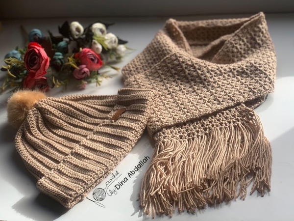 طقم آيس كاب وكوفية  Image 2 Preview