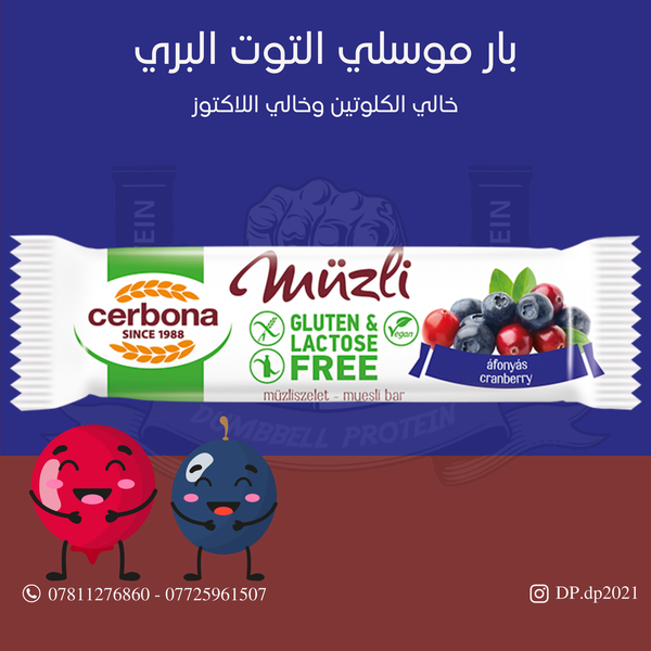 بار موسلي طعم التوت البري (مفرد) Image 1 Preview