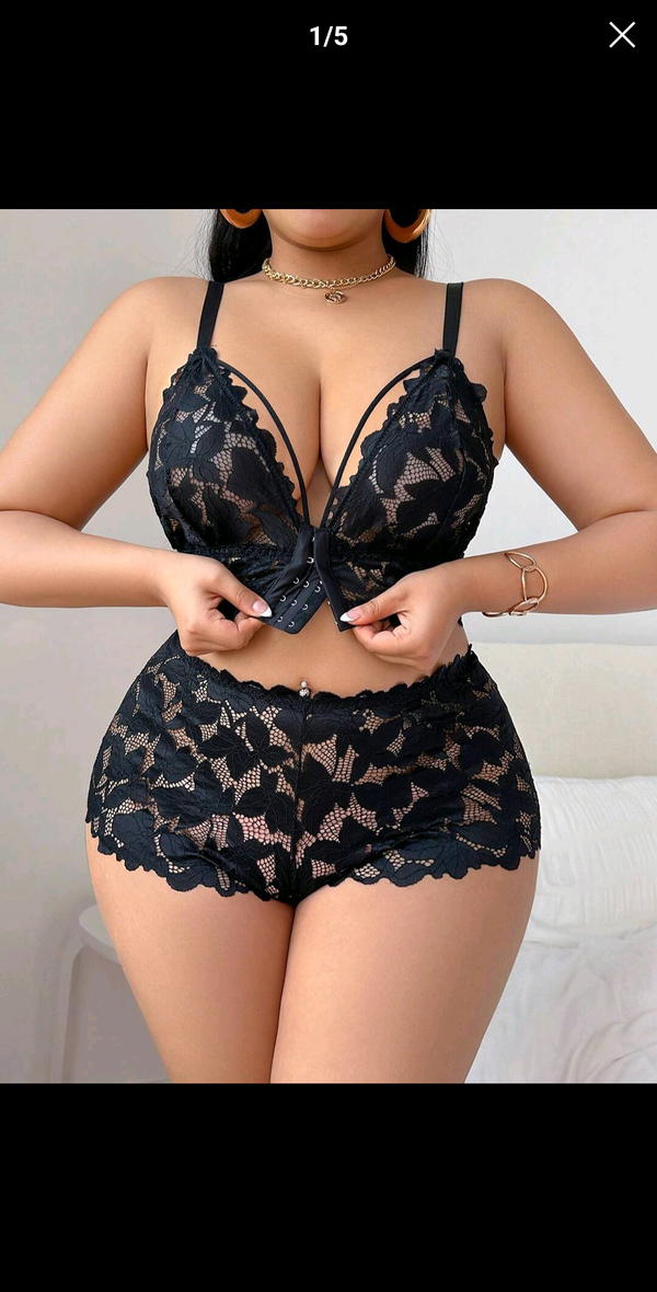 بيجامه حناله هوت شورت shein Image 1 Preview