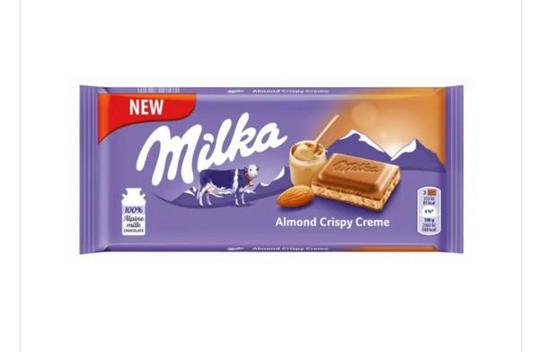 ميلكا شيكولاتة كريمة لوز Image 1 Preview
