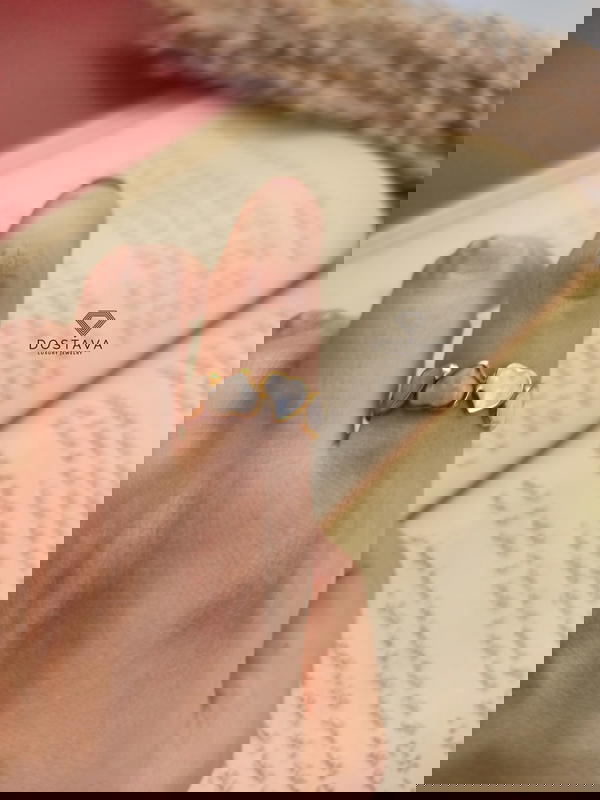 خاتم قلوب صدف فرى سايز  Image 2 Preview