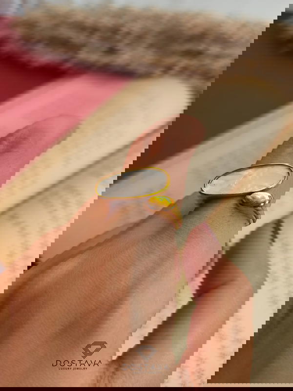خاتم صدف ابيض Image 2 Preview