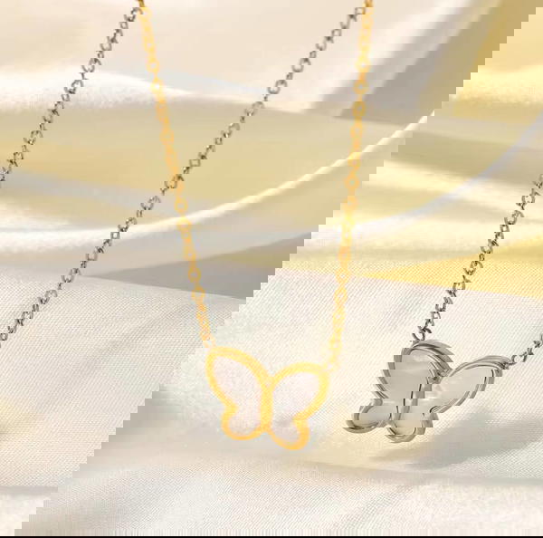 سلسلة فراشة صدف Image 3 Preview