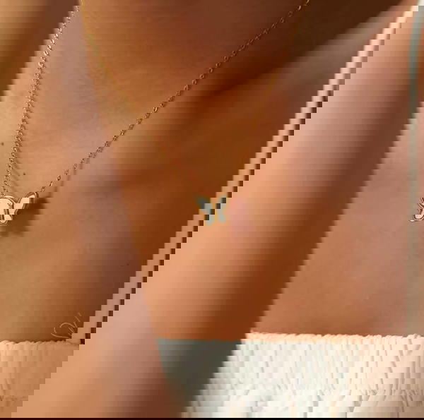 سلسلة فراشة صدف Image 4 Preview