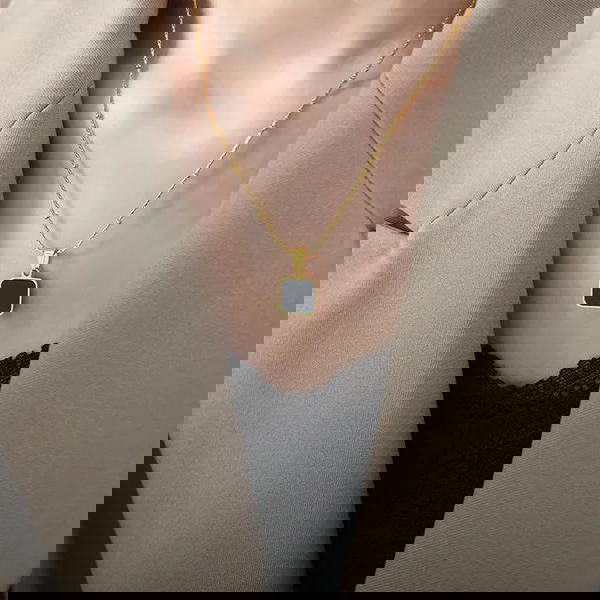سلسلة صدفة اسود  Image 2 Preview