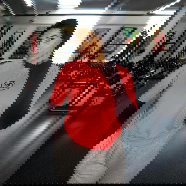 تيشيرت اورانج نسائي over size  Image 4 Preview