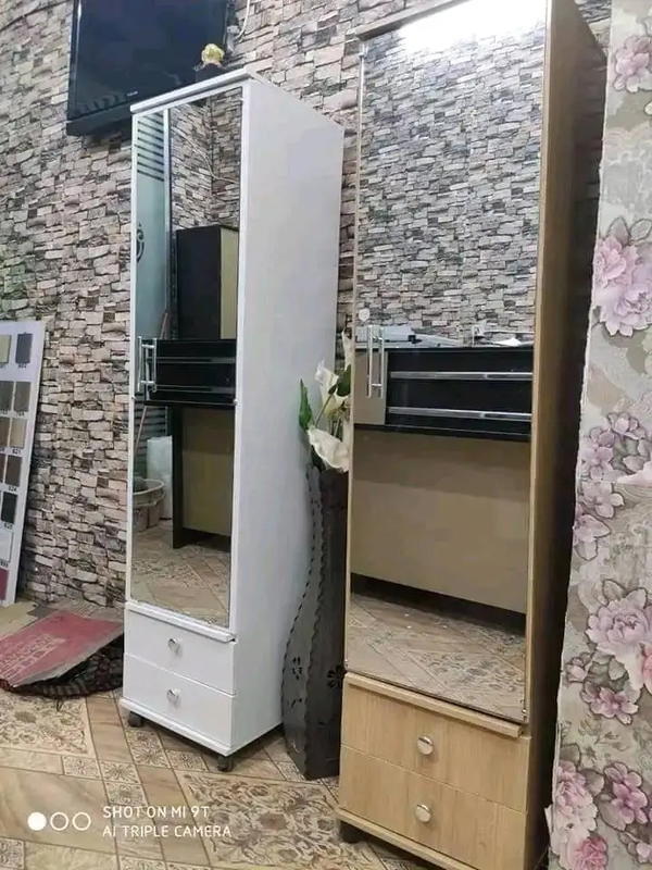 للبيع دولاب ضلفة واحدة متعدد الاستخدام ينفع وحدة تخزين أو جزامة أو دولاب صغير بسعر ع قد الايد 🤍✅توصيل مجانا القاهرة والجيزة Image 3 Preview