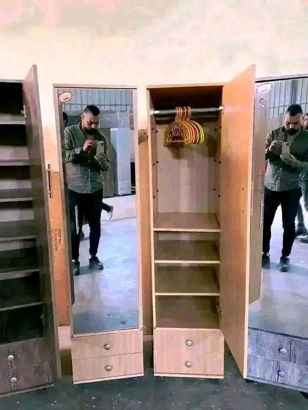 للبيع دولاب ضلفة واحدة متعدد الاستخدام ينفع وحدة تخزين أو جزامة أو دولاب صغير بسعر ع قد الايد 🤍✅توصيل مجانا القاهرة والجيزة Image 5 Preview