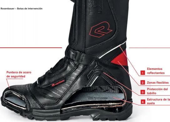 حذاء الإطفاء  Rosenbauer Twister Image 7 Preview