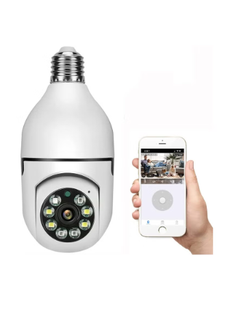 2 كاميرة مراقبة  مصباح 360 درجة Image 2 Preview