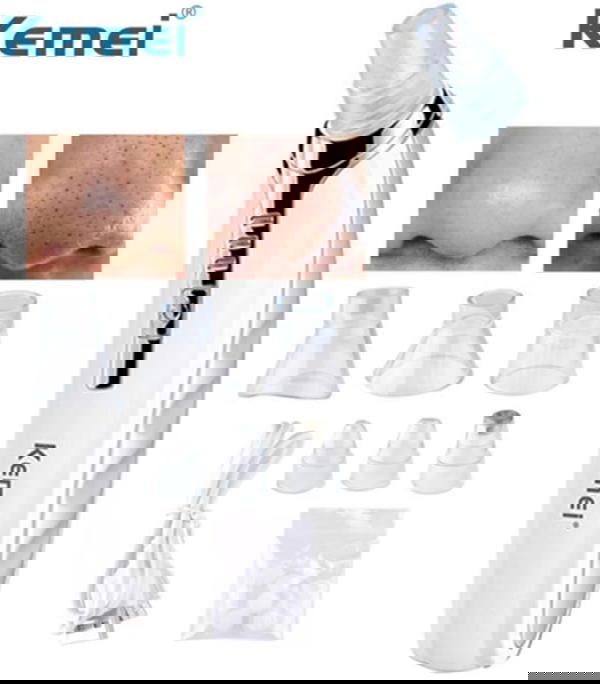 KM-1868 جهاز الكتروني لشفط الرؤوس السوداء ومنظف مسام الوجه Image 1 Preview