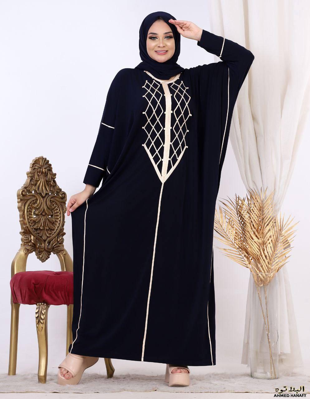 أسدال السلطانة موديل قطن بحزام داخلى Preview Image