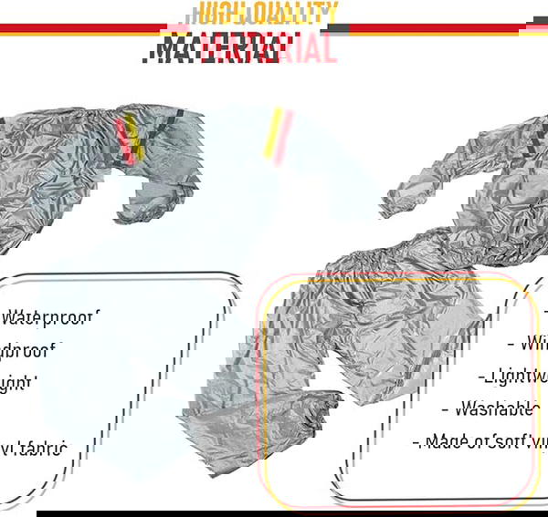 بدلة ساونا للرجال والنساء للتمارين واللياقة البدنية Image 2 Preview