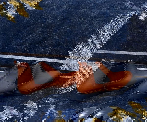 بوت رجالي جلد طبيعي موديل 11 Image 4 Preview