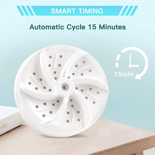 غسالة صغيرة متنقلة Turbine Wash Image 3 Preview