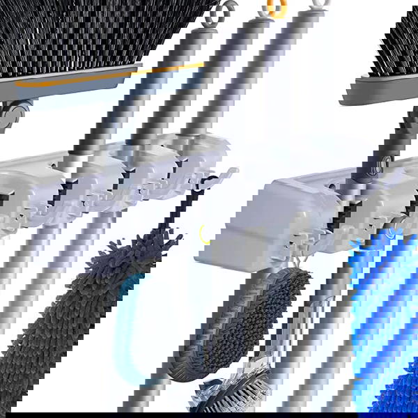 حامل المكانس ومنظم ادوات النظافة Image 1 Preview