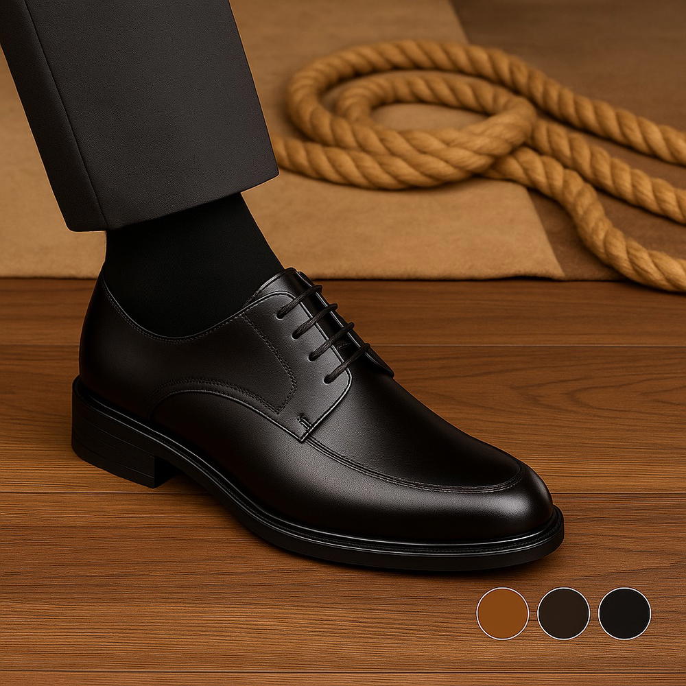 جزمة كلاسيك رجالي برباط | موديل 43 Preview Image