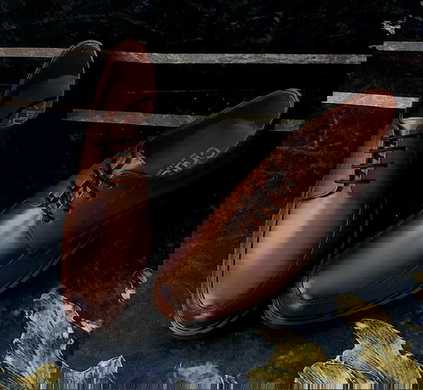 جزمة كلاسيك رجالي برباط | موديل 43 Image 3 Preview