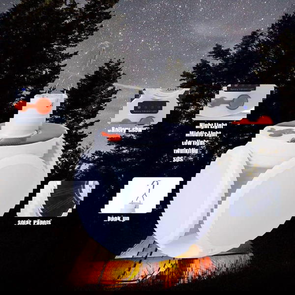 كشاف تخييم بالطاقة الشمسية Image 7 Preview