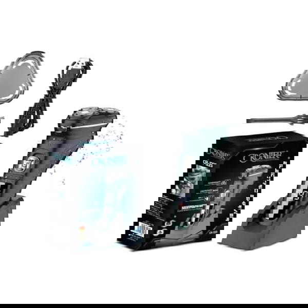 ماكينة تهذيب وتنعيم الشعر الاحترافية القابلة لإعادة الشحن CR 1225 من كرونير Image 2 Preview