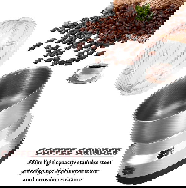 مطحنة كهربائية متعددة الاستخدام 200 وات Image 3 Preview