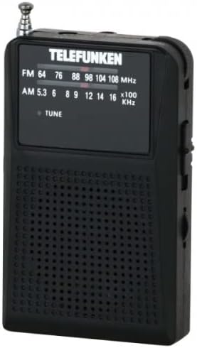 راديو محمول من تيليفنكن - أسود Preview Image