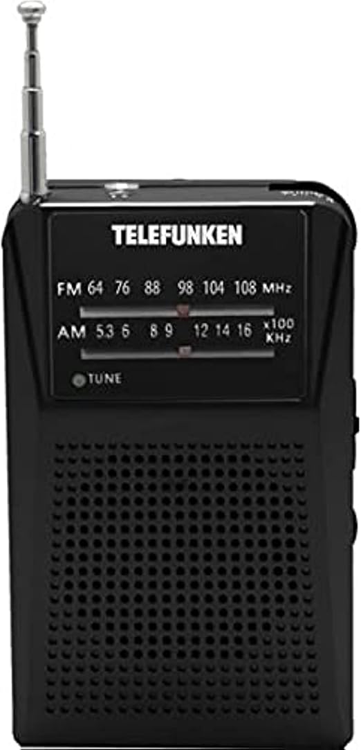 راديو محمول من تيليفنكن - أسود Image 5 Preview