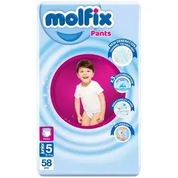 مولفكس شورت مقاس 5 عدد58حفاضة Image 1 Preview