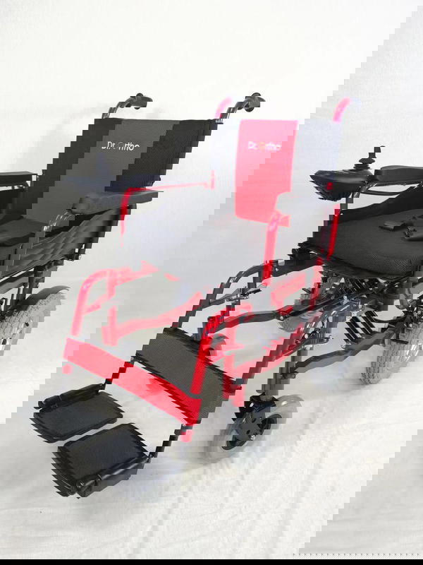 كرسي متحرك كهربائي عالي التحمل من دكتور أورثو بمحرك 500 وات حمولة  كجم120 Image 1 Preview