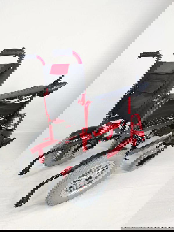 كرسي متحرك كهربائي عالي التحمل من دكتور أورثو بمحرك 500 وات حمولة  كجم120 Image 2 Preview