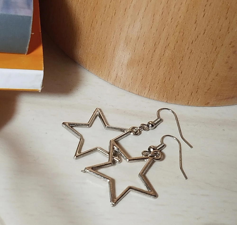 ◌ / ۪ ࣪ ⭐ Star earrings 𓂋 ꒱ ׁ𝅄 Preview Image