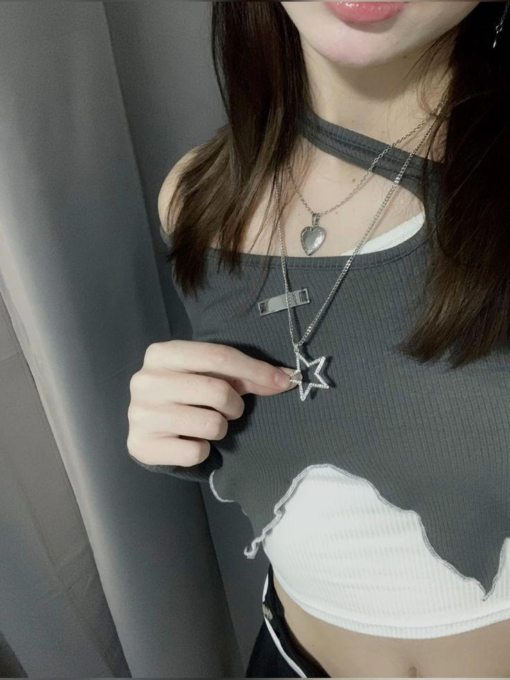 ﾟ 𓂋 \  star necklace𝅄🌟꒱  Preview Image