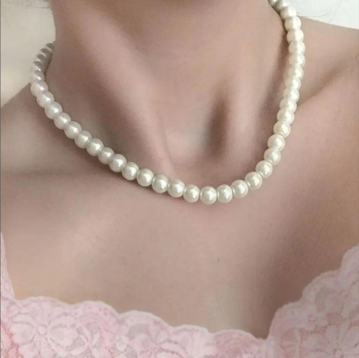 ꒰୨୧🦪◞ ° Pearl Necklace.ᐟ Preview Image