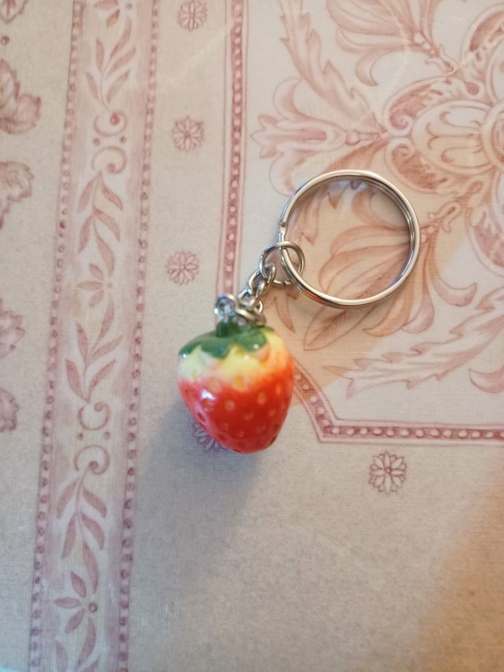 strawberry keychain Preview Image