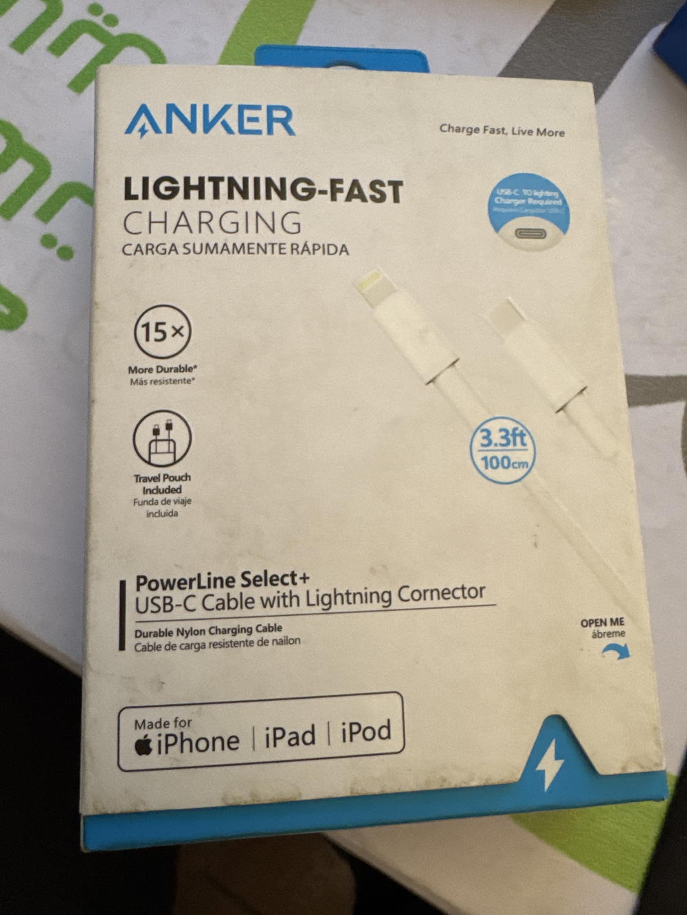 كابل ايفون في تايب سي anker Preview Image