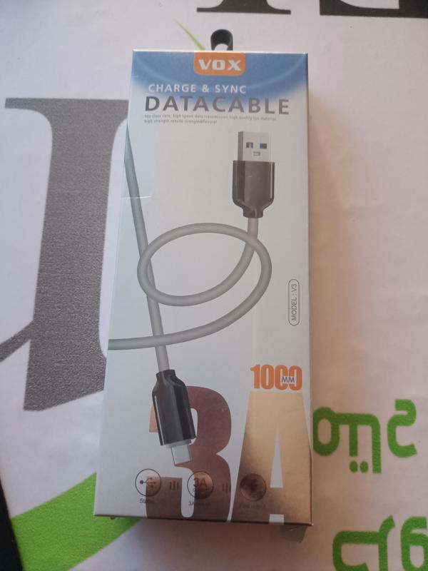 كابل شاحن ميكرو vox 3A Image 1 Preview