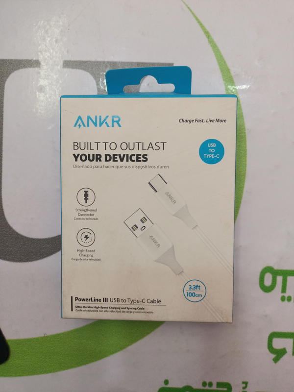 كابل شاحن تايب سى ANKER اوريجينال  Image 1 Preview
