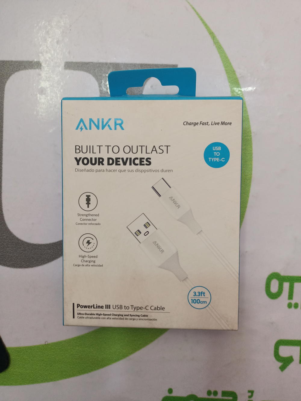 كابل شاحن تايب سى ANKER اوريجينال Preview Image
