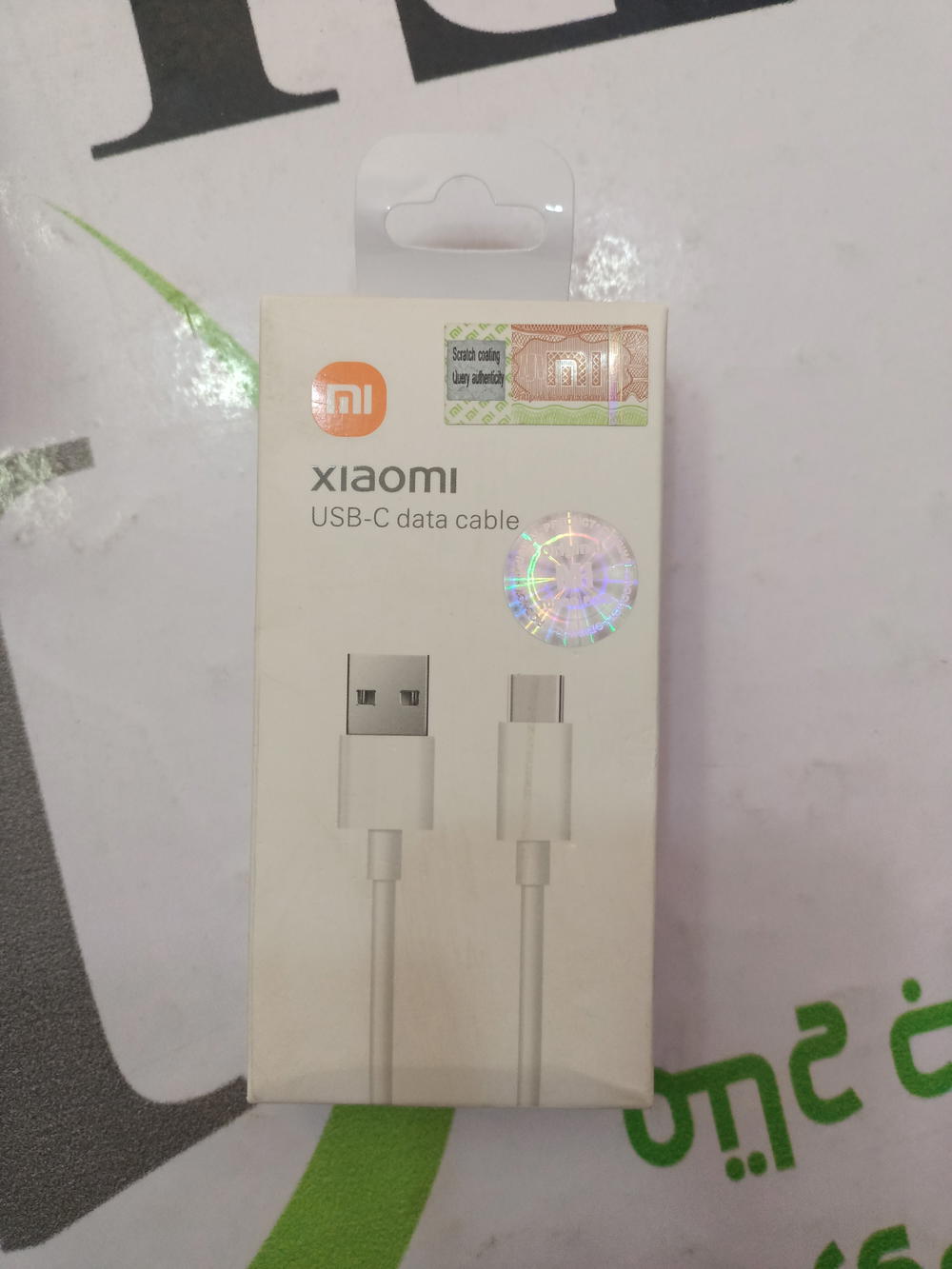 كابل شاحن تايب سى اوريجينال XIAOMI علامة مائية Preview Image