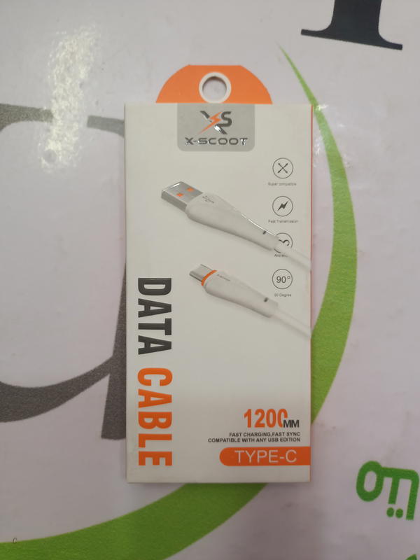 كابل شاحن تايب سى x-scoot  Image 1 Preview