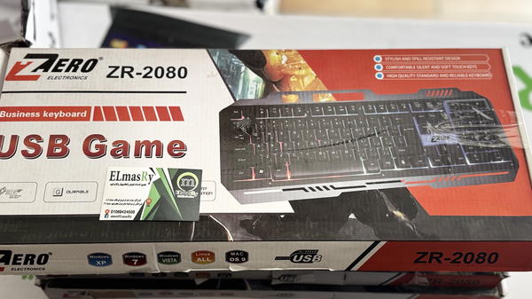 كيبورد جيمينج ميكانيكال zr2080 Image 1 Preview