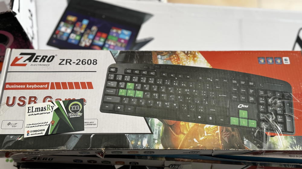 كيبورد مالتى ميديا zero zr 2608 Preview Image