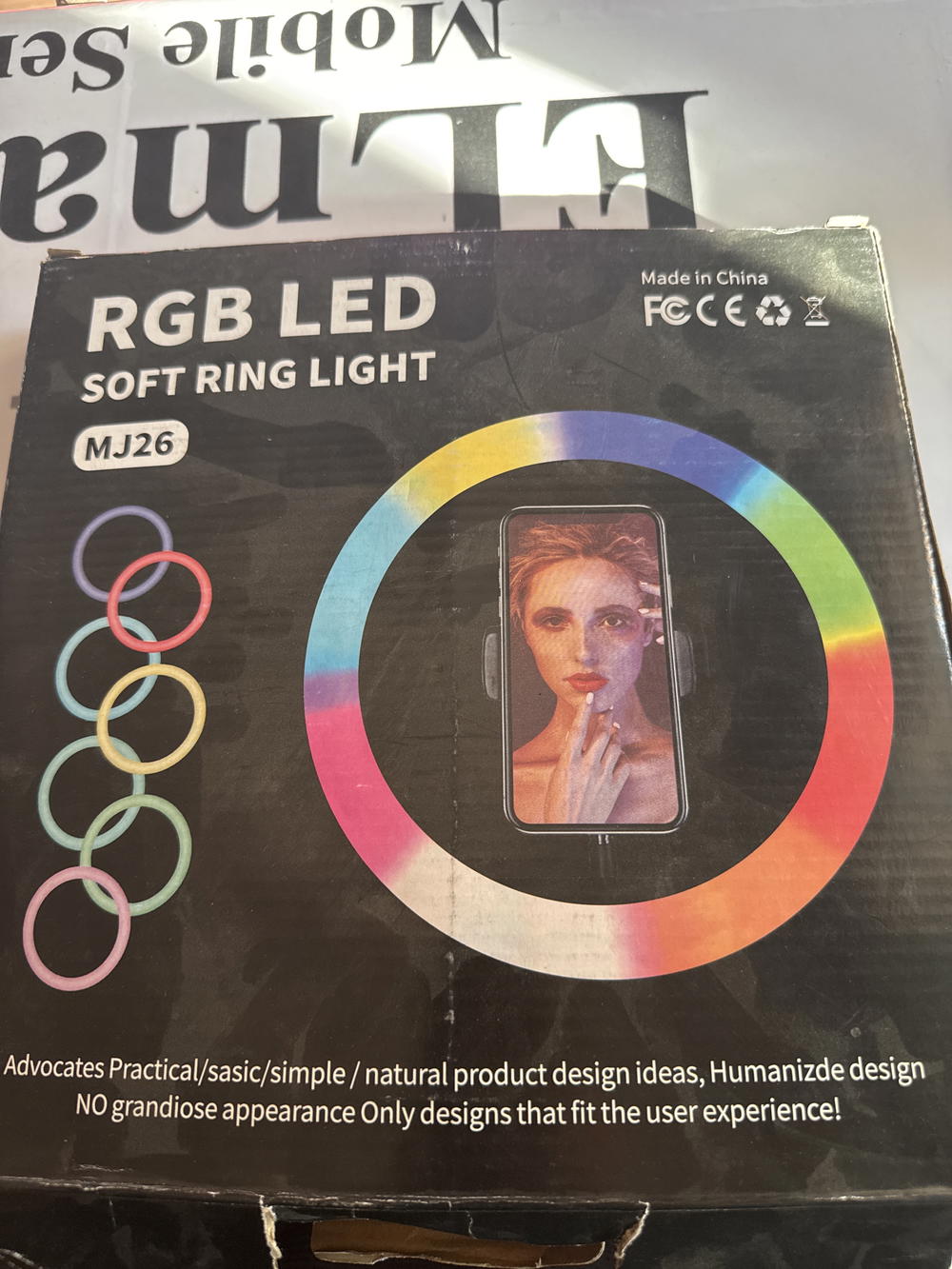 رينج لايت مقاس متوسط 26 سم rgp Preview Image