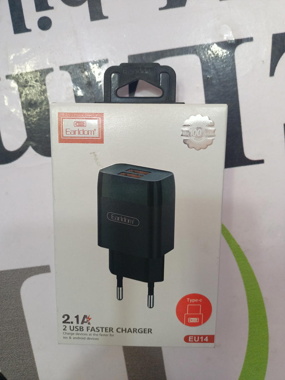 شاحن تايب سى Earldom 2usb Preview Image