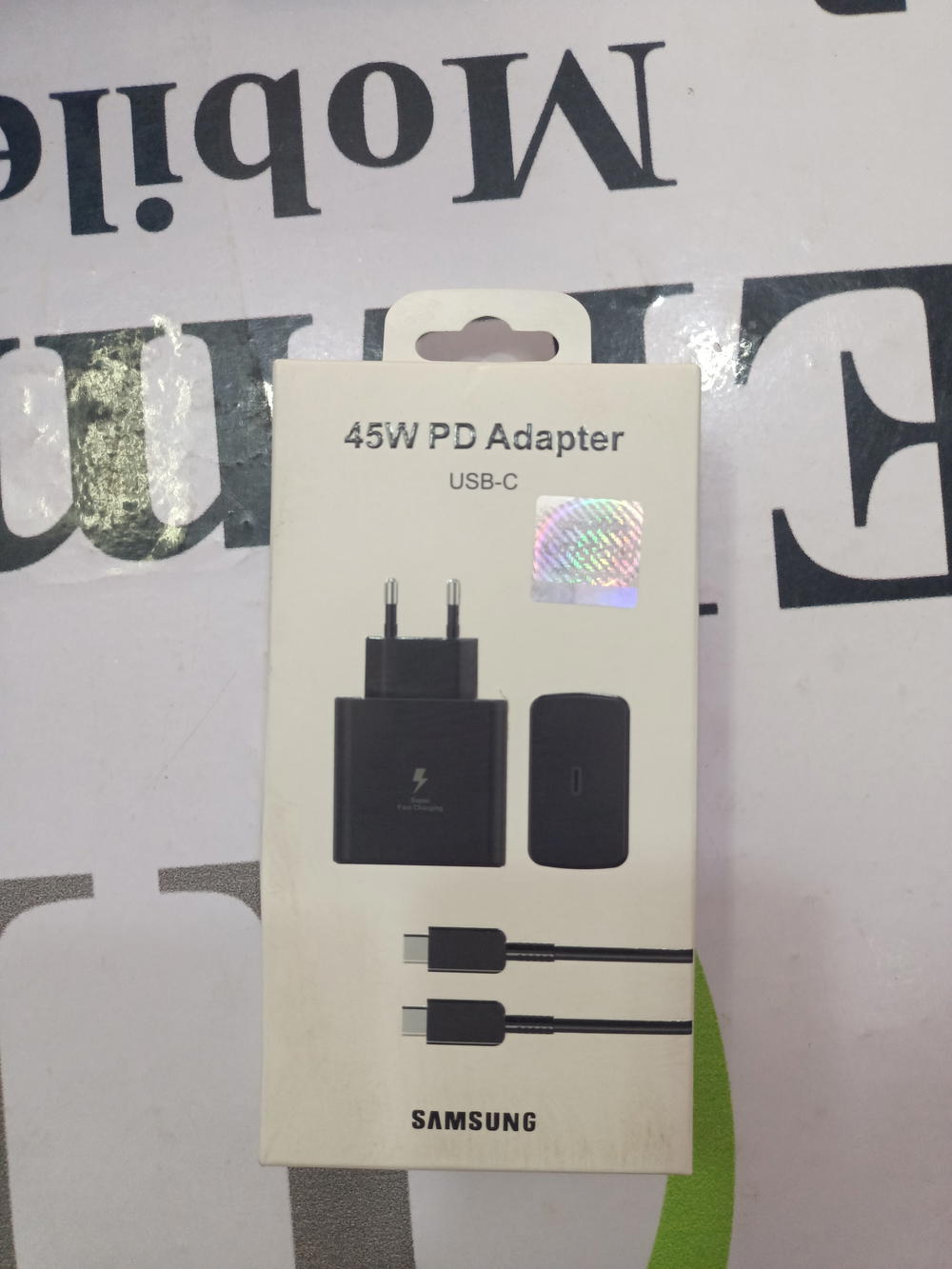 شاحن تايب سى Samsung 45 w pd اوريجينال علامة مائية Preview Image