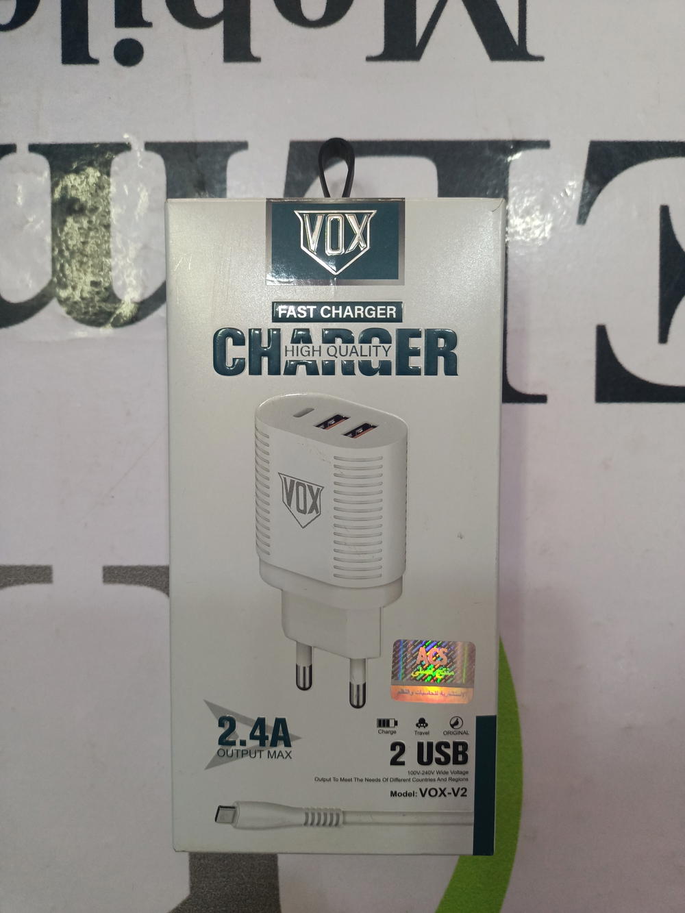 شاحن تايب سى vox 2 usb + pd Preview Image